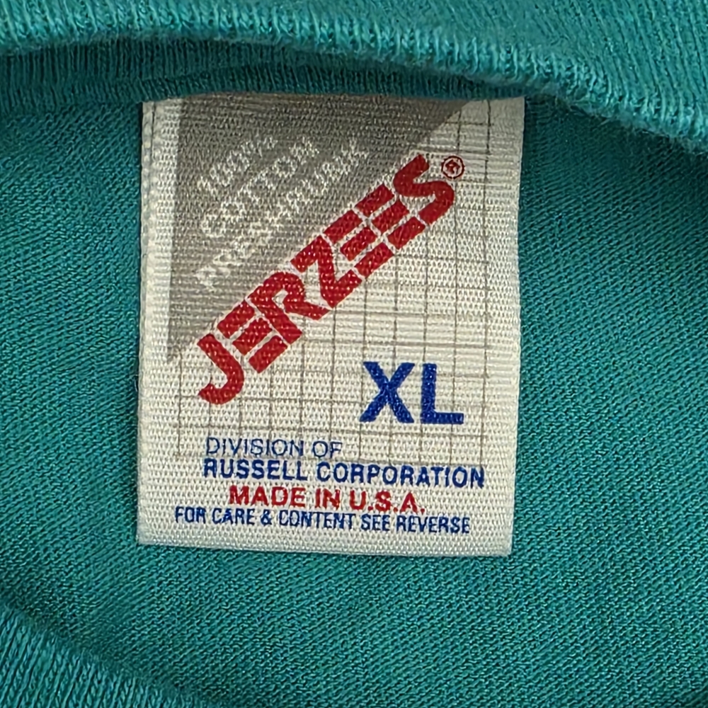 Jerzees Teal XL T-Shirt - Picture 7 of 10